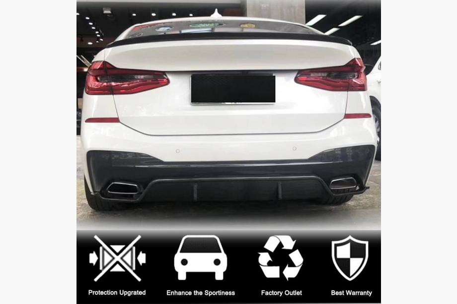 BMW 6 Series G32 2017- Heckdiffusor V1 für M-Sport 2017-2020, Carbon Foto 2