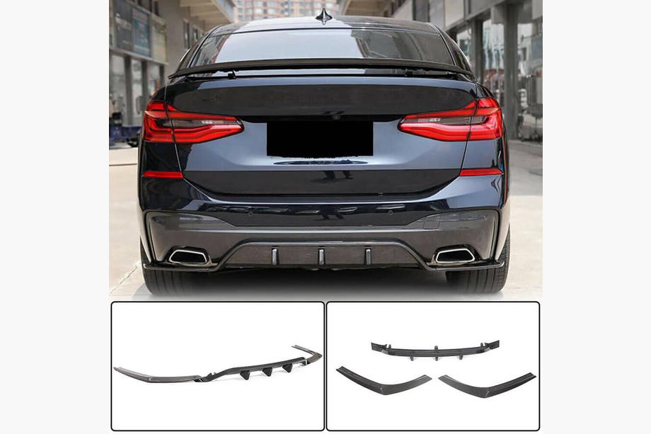 BMW 6 Series G32 2017- Heckdiffusor V2 (für M-Sport 2017-2020, Carbon) Foto 1
