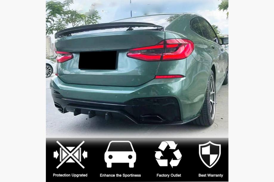 BMW 6 Series G32 2017- Heckdiffusor V2 (für M-Sport 2017-2020, Carbon) Foto 3