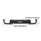 BMW 8 Series G14/G15/G16 2018- Heckdiffusor (für F93, Carbon) Foto 8