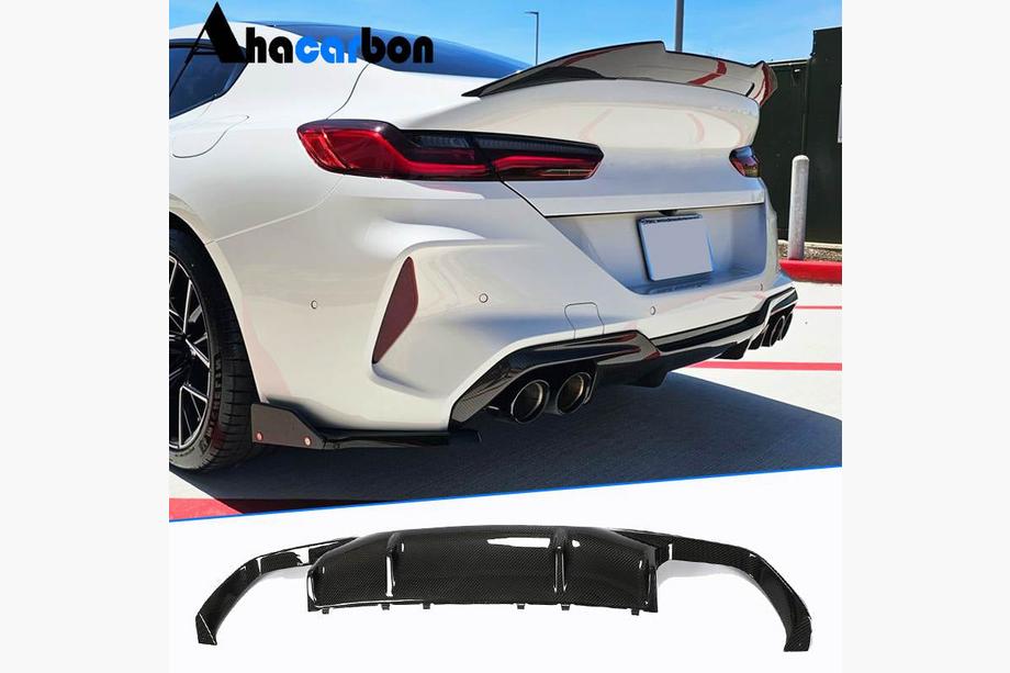 BMW 8 Series G14/G15/G16 2018- Heckdiffusor (für F93, Carbon) Image