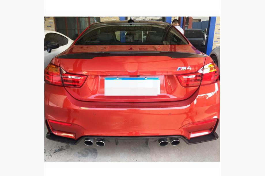BMW 4 Series F32/F33/F36 2012-2020 Heckdiffusor V2 (für F82/F83, Carbon) Foto 3