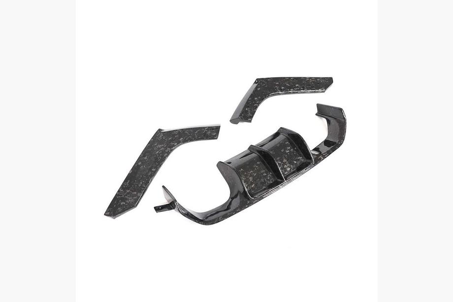 BMW 4 Series F32/F33/F36 2012-2020 Heckdiffusor V4 (für F82/F83, Carbon) Foto 8