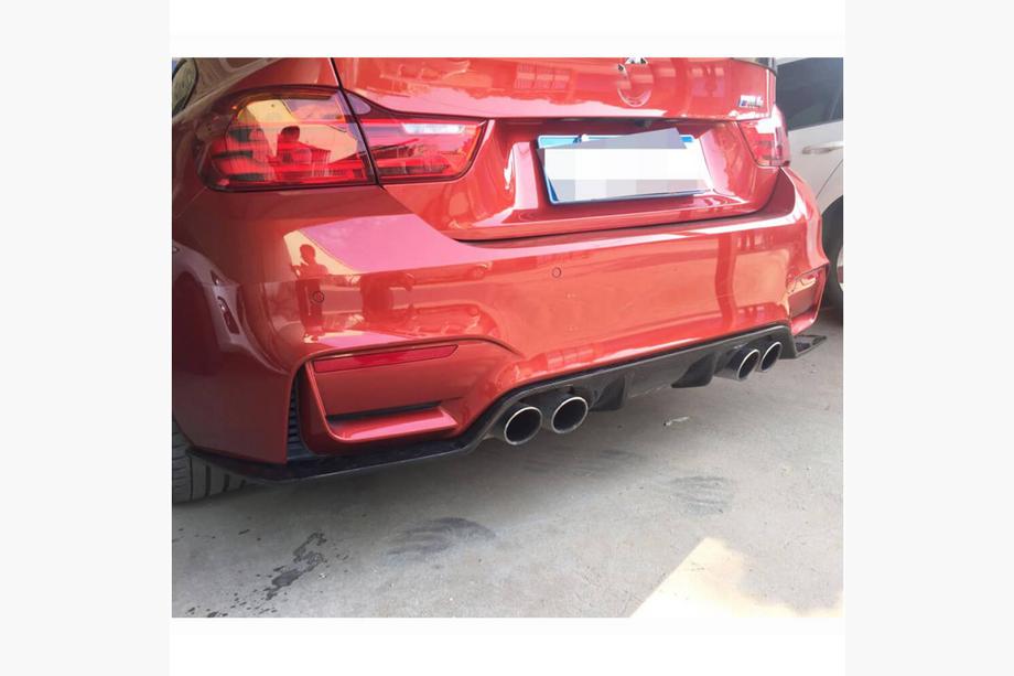 BMW 4 Series F32/F33/F36 2012-2020 Heckdiffusor V3 (für F82/F83, Carbon) Foto 4