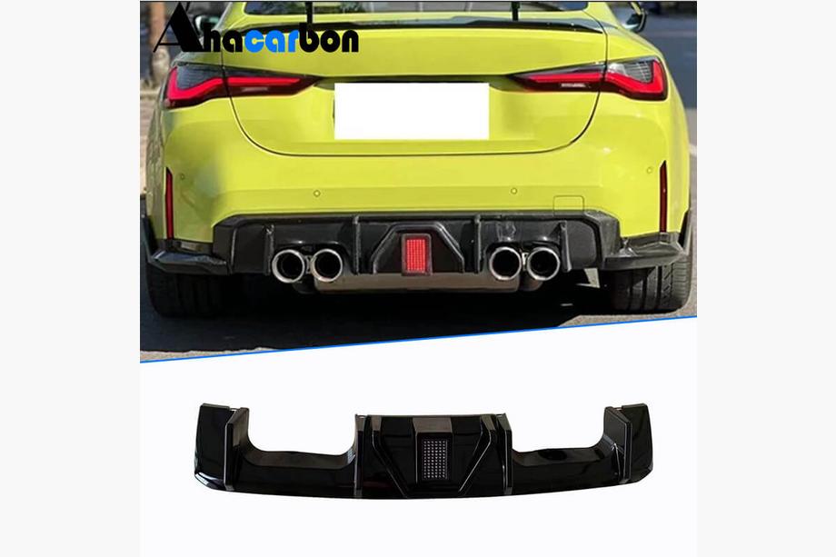BMW 3 Series G20/G21 2018- Heckstoßstangendiffusor ABS V4 (für G80) Image
