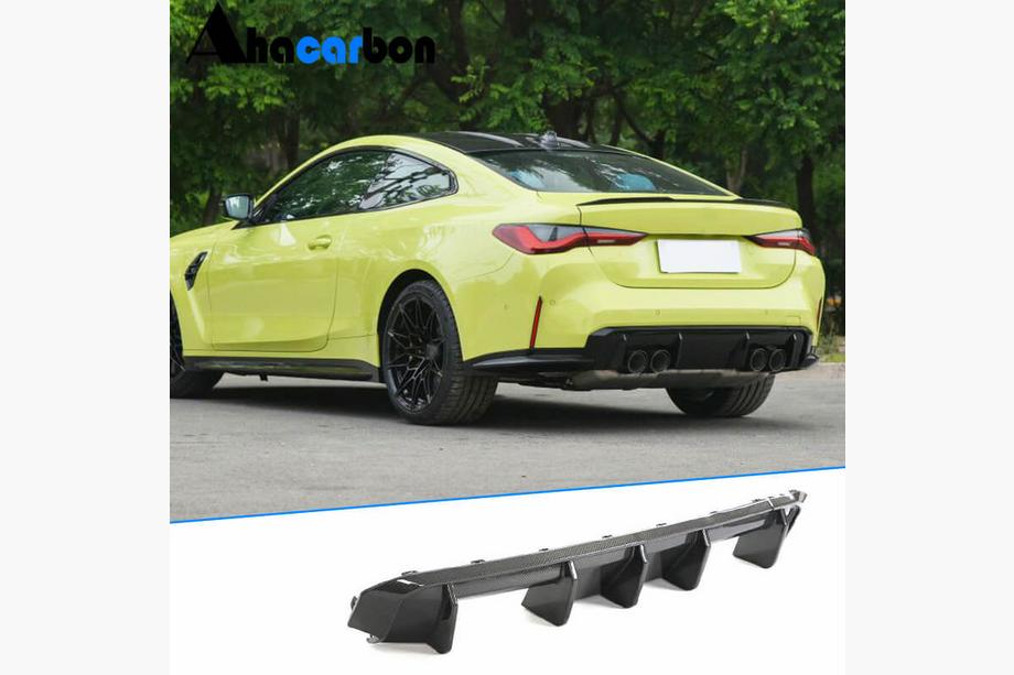 BMW 4 Series G22/23/26 2020- Heckdiffusor V1 (für G82/G83, Carbon) Foto 1