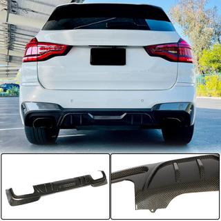 Heckstoßstangen Diffusor (für original M-Sport 2018-2021, Carbon) Foto 1