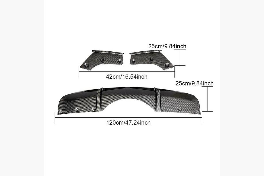 BMW X5 F15 2013-2018 Heckdiffusor V1 (für M-Sport, Carbon) Foto 1