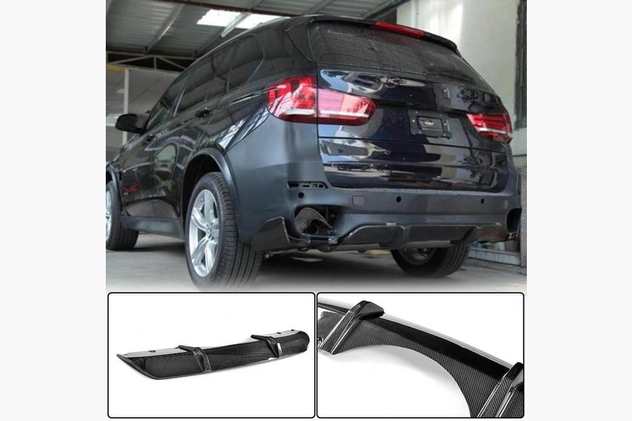 BMW X5 F15 2013-2018 Heckdiffusor V3 (für M-Sport, Carbon) Foto 2