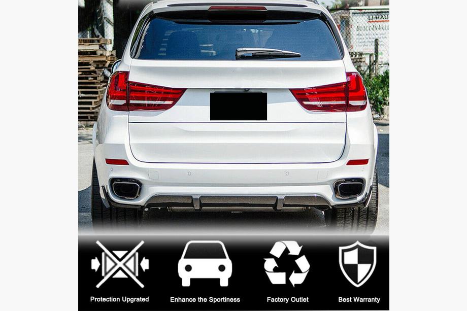 BMW X5 F15 2013-2018 Heckdiffusor V3 (für M-Sport, Carbon) Foto 4