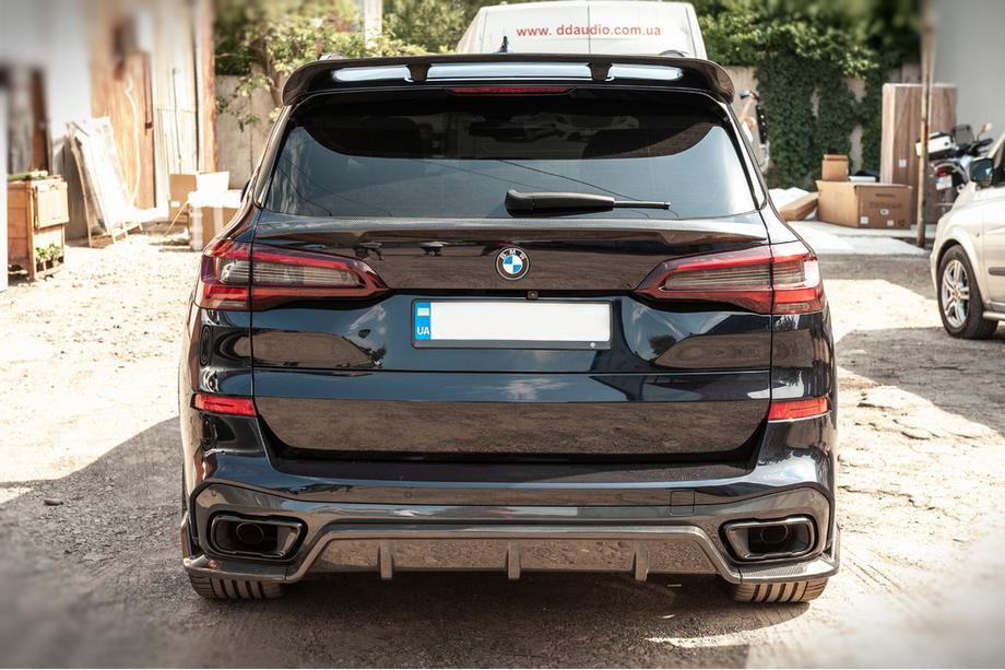 BMW X5 G05 2019–2026 Heckdiffusor V2 (2018-2022, Echtcarbon) Foto 6