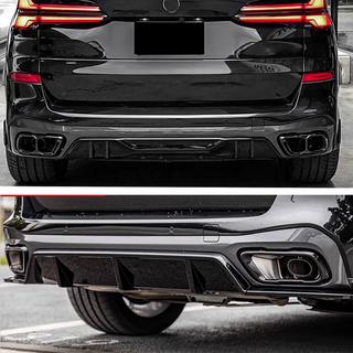 Heckdiffusor V4 (2018-2022, Schwarz Glanz) BMW X5 G05 2019–2026 Foto 2