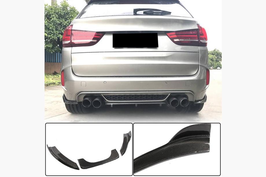 BMW X5 F15 2013-2018 Heckdiffusor V3 (für F85, Carbon) Image