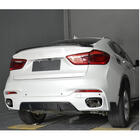 BMW X6 F16 2014-2019 Heckdiffusor V1 (für M-Sport, Carbon) Foto 2