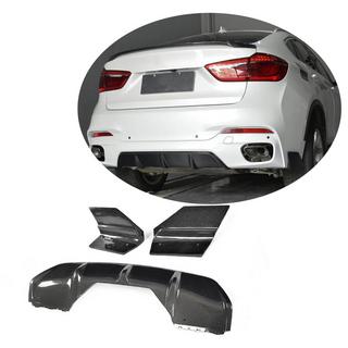Heckdiffusor V1 (für M-Sport, Carbon) BMW X6 F16 2014-2019 Foto 1