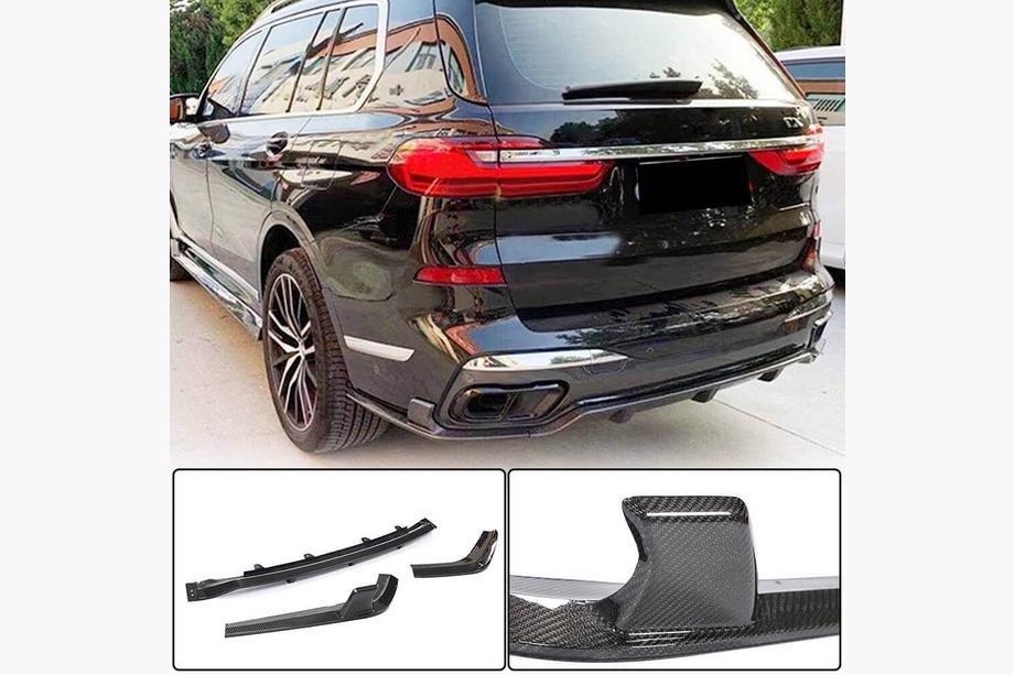 BMW X7 G07 2019- Heckdiffusor für M-Sport 2019-2022, Carbon Foto 1