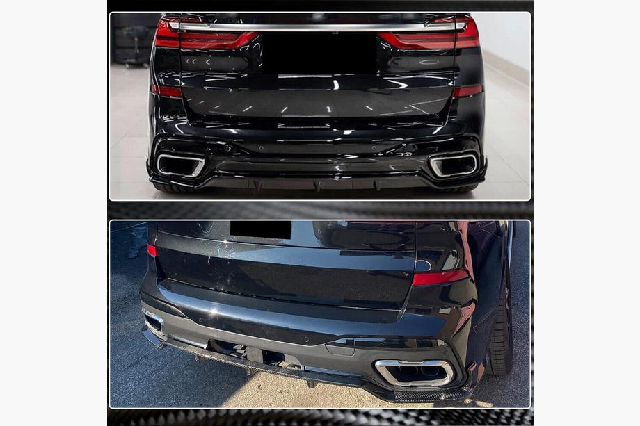BMW X7 G07 2019- Heckdiffusor für M-Sport 2019-2022, Carbon Foto 11