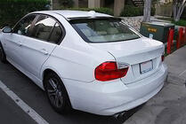 BMW 3 Series E90/E91 2005-2011 Heckspoiler V1 (für E90, Carbon) Foto 3