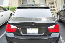 BMW 3 Series E90/E91 2005-2011 Heckspoiler V1 (für E90, Carbon) Foto 4