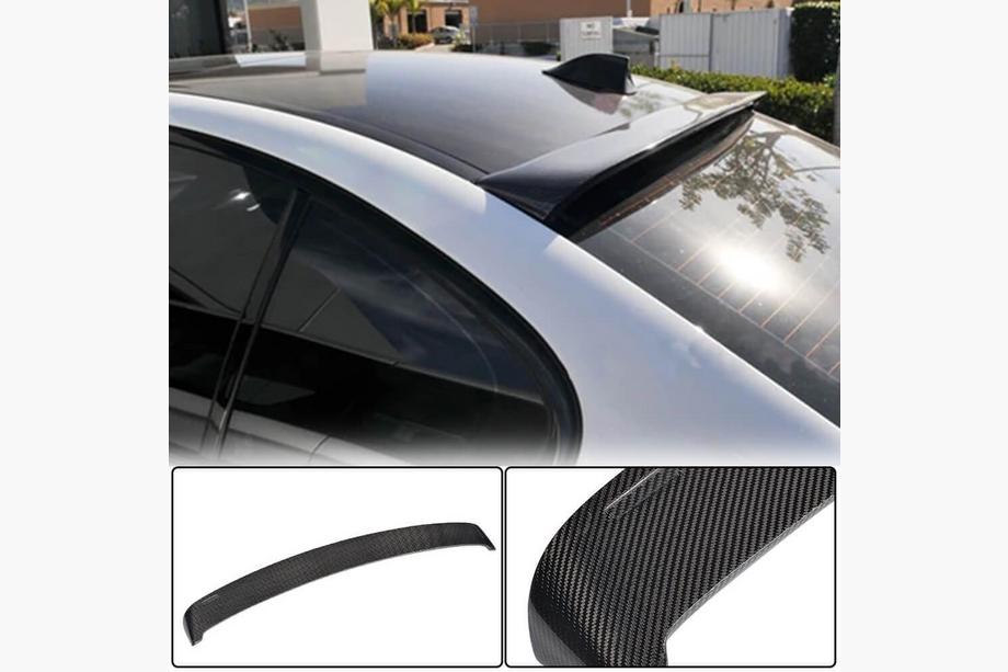BMW 5 Series F10/F11 2010–2016 Heckspoiler Blende V2 (für F10, Carbon) Image