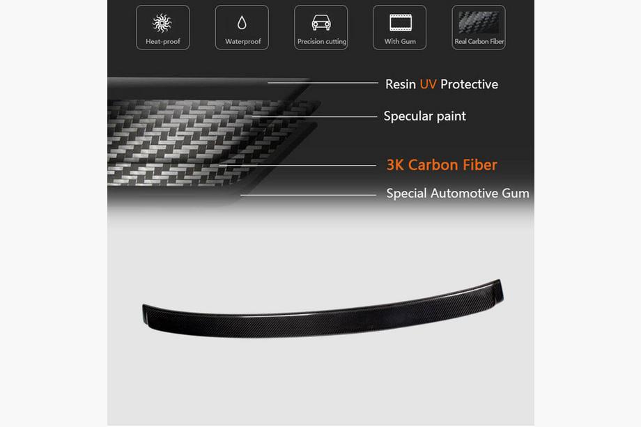 BMW 5 Series F10/F11 2010–2016 Heckspoiler V1 (für F10, Carbon) Foto 7