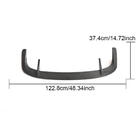 BMW X3 G01 2018- Heckscheibenspoiler Carbon (F97) Foto 3