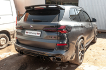 BMW X5 G05 2019–2026 Heckscheibenspoiler V3 (Echtcarbon) Foto 10