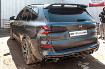 BMW X5 G05 2019–2026 Heckscheibenspoiler V3 (Echtcarbon) Foto 11