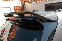 BMW X5 G05 2019–2026 Heckscheibenspoiler V3 (Echtcarbon) Foto 2