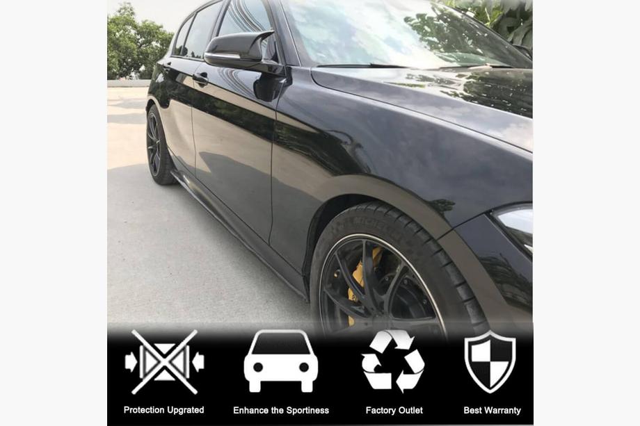 BMW 1 Series F20/F21 2011-2019 Schwellerverkleidungen (für M-Sport 2015-2019, Carbon) Foto 2
