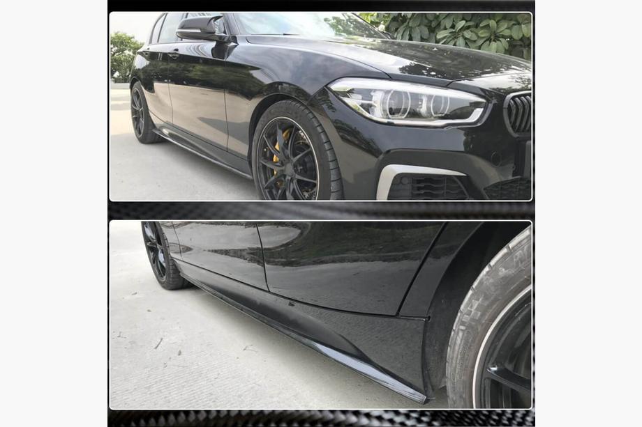 BMW 1 Series F20/F21 2011-2019 Schwellerverkleidungen (für M-Sport 2015-2019, Carbon) Foto 3