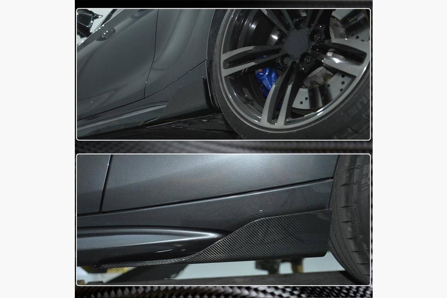 BMW 2 Series F22/F23 2014-2021 Schwellerleisten Carbon V4 (für M-Competition) Foto 4