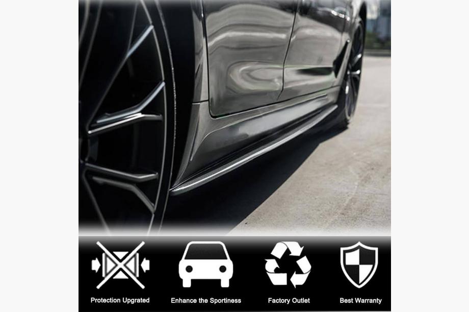 BMW 3 Series F30/F31 2012-2019 Schwellerabdeckungen V1 (für M-Sport Schweller, Carbon) Foto 3