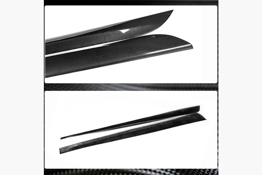 BMW 3 Series F34 2013–2020 Schwellerleisten Aufsätze (für F34 M-Sport, Carbon) Foto 4