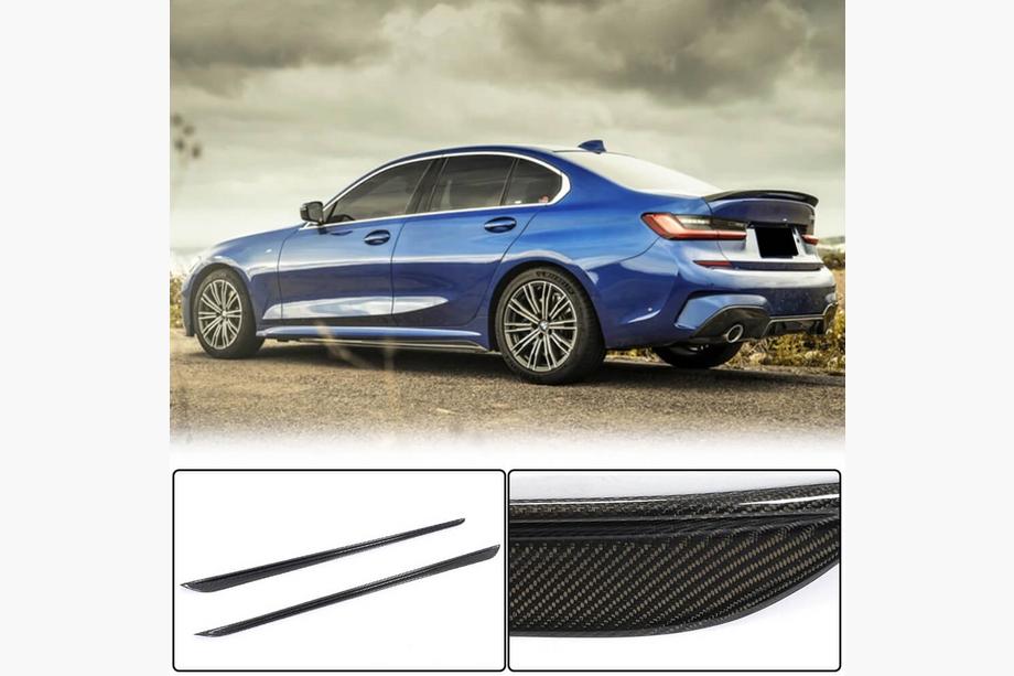 BMW 3 Series G20/G21 2018- Schwellerleisten V4 (für G20 M-Sport, Carbon) Image