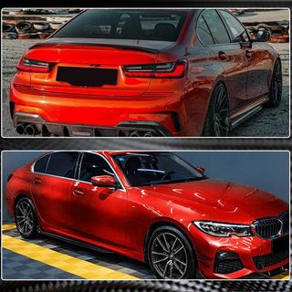 Schwellerverkleidungen V3 (für G20 M-Sport, Carbon) BMW 3 Series G20/G21 2018- Foto 3