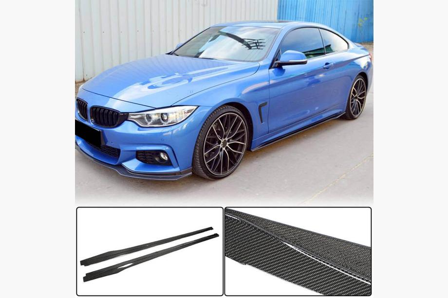 BMW 4 Series F32/F33/F36 2012-2020 Schwellerleisten V1 (für F32/F33 M-Sport, Carbon) Foto 1