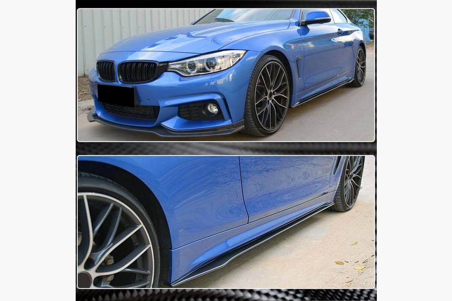 BMW 4 Series F32/F33/F36 2012-2020 Schwellerleisten V1 (für F32/F33 M-Sport, Carbon) Foto 3