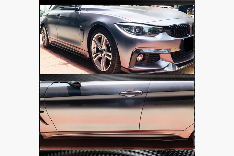 BMW 4 Series F32/F33/F36 2012-2020 Schwellerleisten V1 (für F32/F33 M-Sport, Carbon) Foto 4
