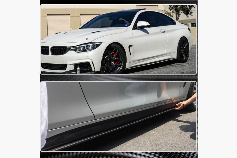 BMW 4 Series F32/F33/F36 2012-2020 Schwellerverkleidungen ABSV5 (für M-Sport) Foto 4