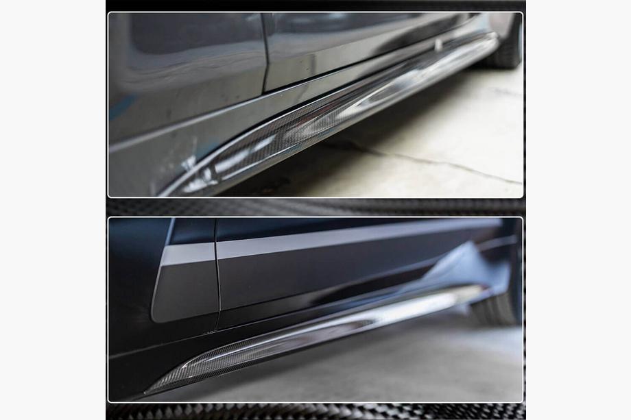 BMW 4 Series G22/23/26 2020- Schwellerleisten V2 (für G22/G23 M-Sport, Carbon) Foto 3