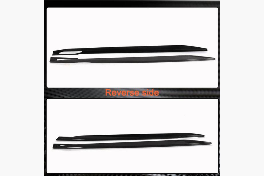 BMW 4 Series G22/23/26 2020- Einstiegsleisten Abdeckungen (für G26, Carbon) Foto 6