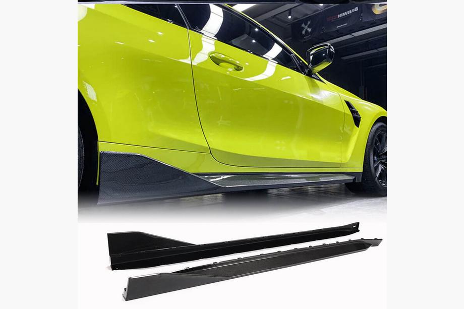 BMW 4 Series G22/23/26 2020- Schwellerleisten V1 (für G82/G83, Carbon) Image