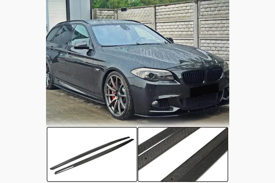 BMW 5 Series F10/F11 2010–2016 Einstiegsleisten (für M-Sport/M5 Schweller, Carbon) Foto 1