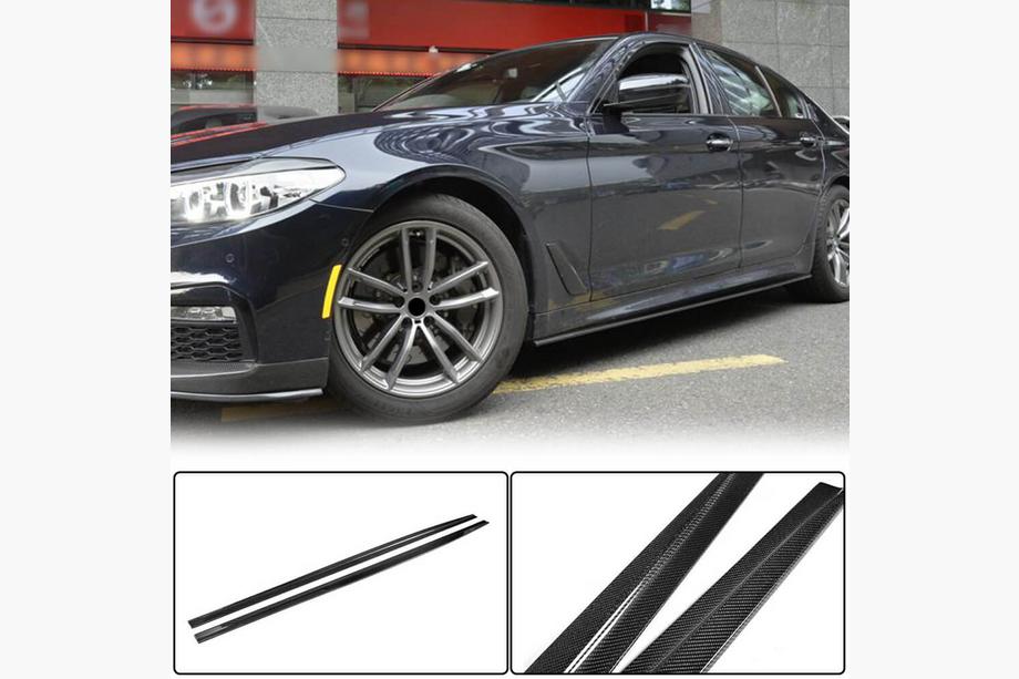 BMW 5er G30/G31 2017–2023 Seitenschweller-Aufsätze V1 (für M-Sport/M5, Carbon) Foto 2