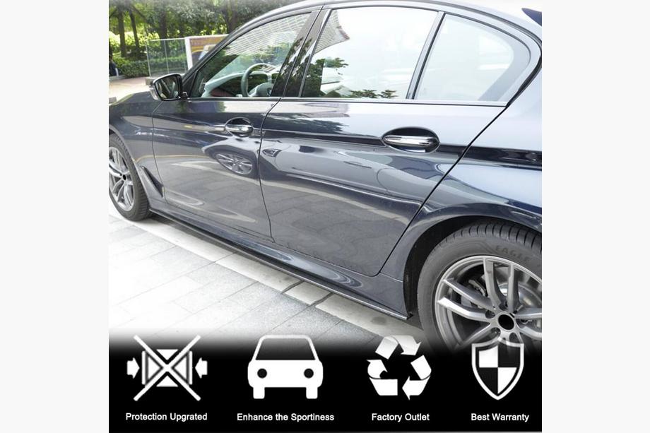 BMW 5er G30/G31 2017–2023 Seitenschweller-Aufsätze V1 (für M-Sport/M5, Carbon) Foto 4