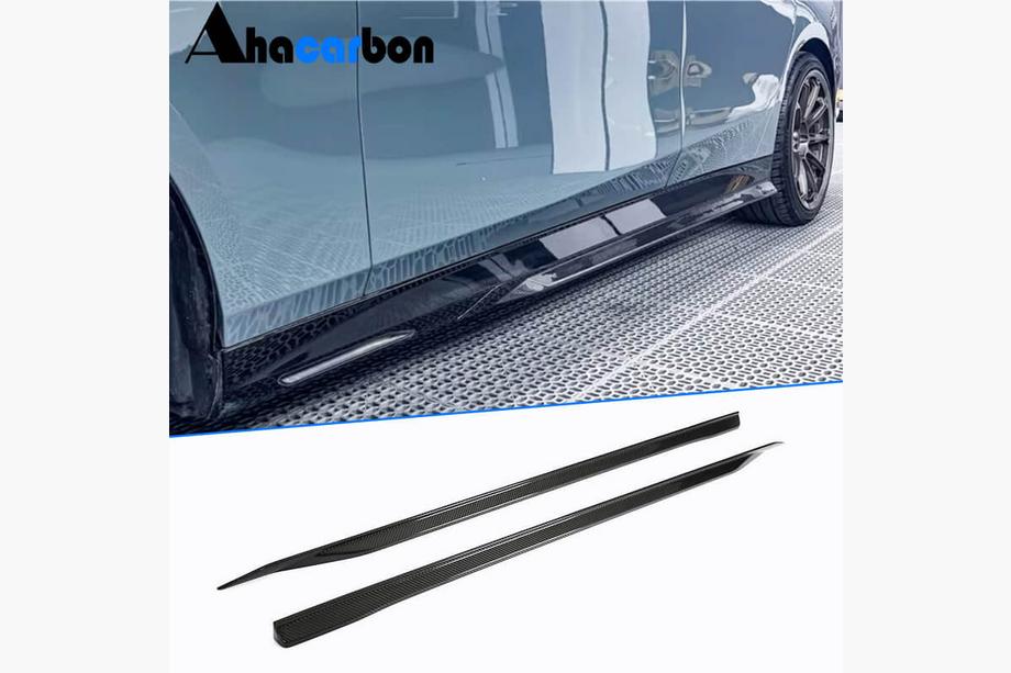 BMW 5/i5 Series G60/G60E/G61 2023- Schwellerleisten Aufsätze (für M-Sport, Carbon) Foto 1