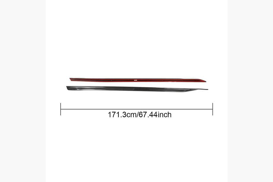 BMW 5/i5 Series G60/G60E/G61 2023- Schwellerleisten Aufsätze (für M-Sport, Carbon) Foto 6