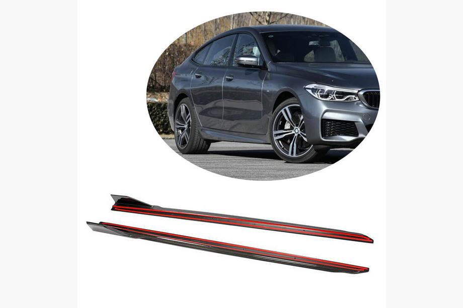 BMW 6 Series G32 2017- Schwellerleisten Aufsätze (für M-Sport, Carbon) Foto 1
