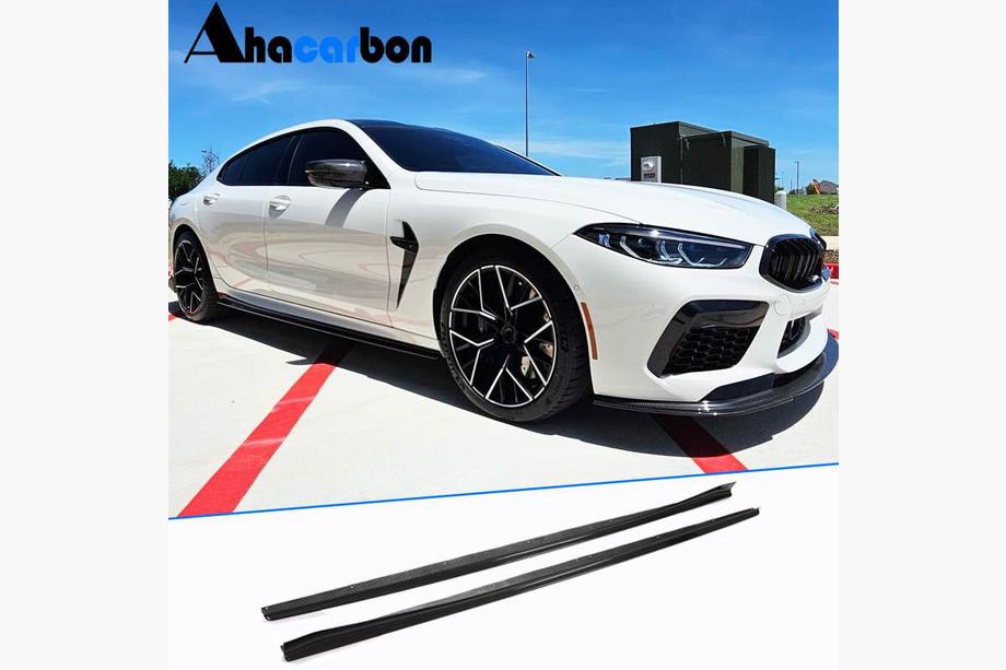 BMW 8 Series G14/G15/G16 2018- Schwellerleisten V1 (für G16 M-Sport/F93 M8, Carbon) Foto 1